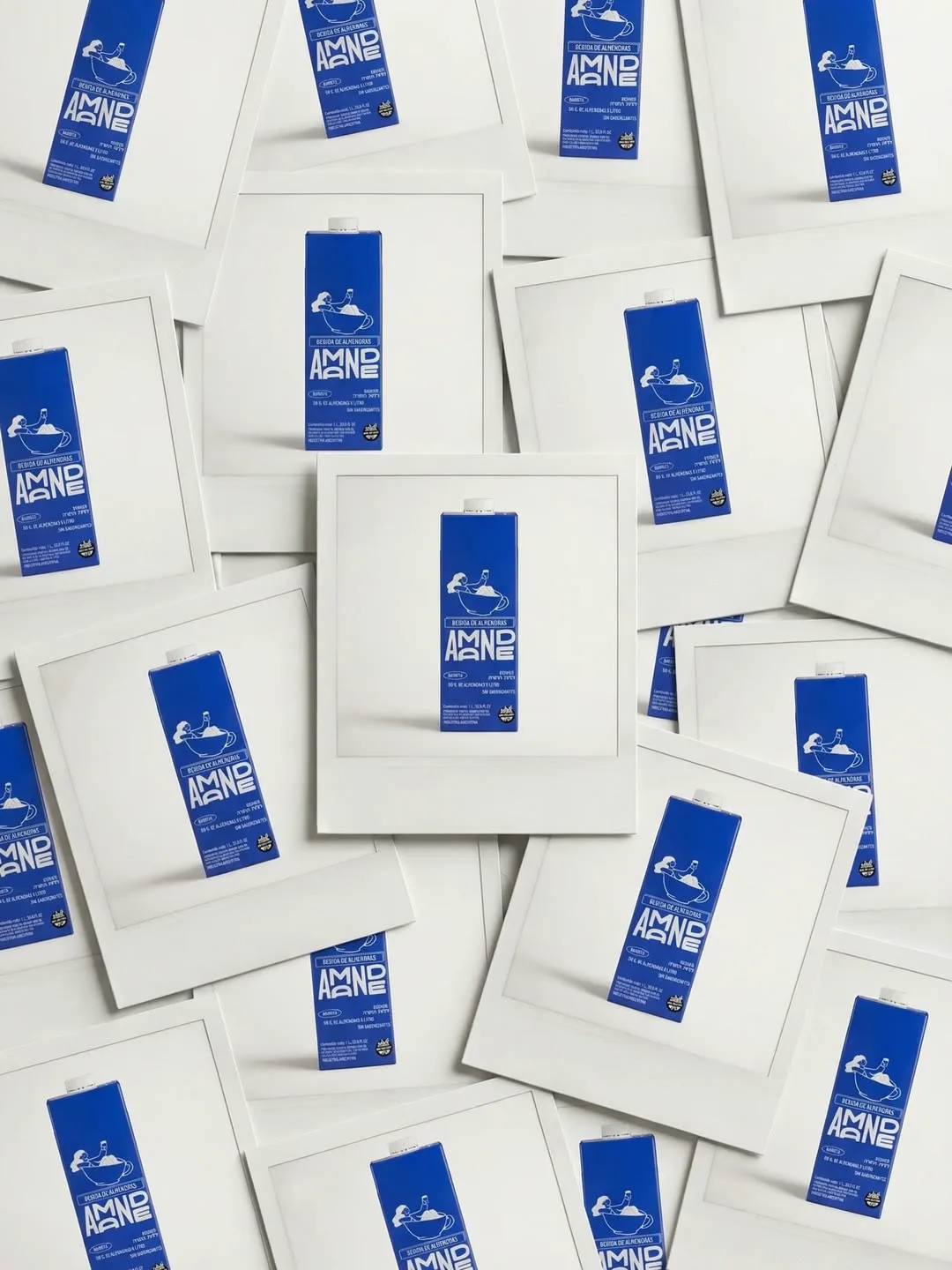 Post de la marca: mosaico de polaroids con el pack de Amande